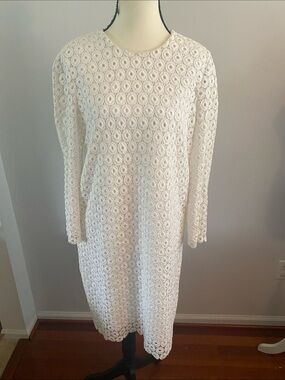 Kate Spade New York size 8 white eyelet dress